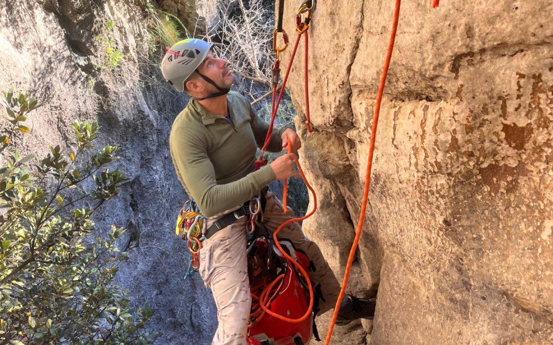 Curso avanzado barranquismo en Mallorca